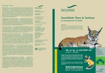 Malblatt Geschützte Tiere in Sachsen